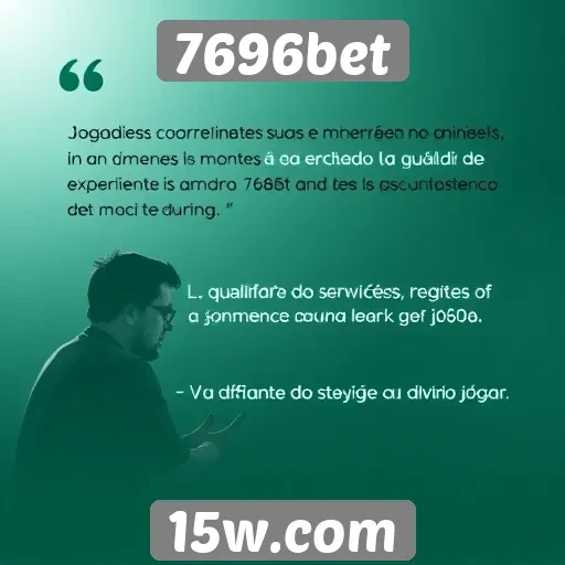 Depoimentos de jogadores sobre a experiência no 7696bet